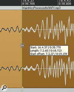 When adjusting boundaries simultaneously, the trim cursor should show a double‑headed horizontal arrow.