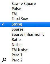 It may be an additive synth at heart, but in Parsec the starting point of sound production is still a range of harmonically rich waveforms.