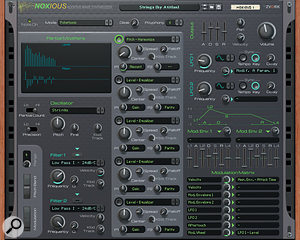 Noxious: not a lost episode of The Young Ones, but another Rack Extension additive synth. 