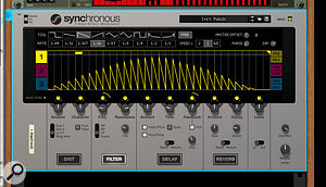 Screen 3. Mod depth modulation can be baked into the curve by simply varying the peaks.