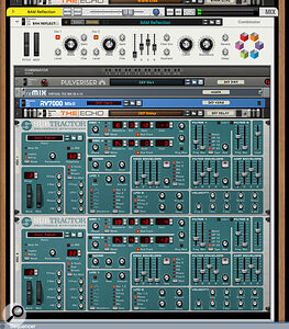 Screen 4: With some thoughtful panel design, a simple layered patch can now become a versatile new synth.