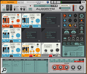 Algoritm is Reason’s new Hybrid FM Synth Rack Extension.