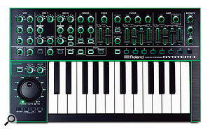 The System 1’s front panel is desktop friendly, measuring just 472 x 283 mm.