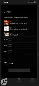 The Roland Cloud app integrates seamlessly with the V51, making it easy to download and install expansion packs directly to the module.