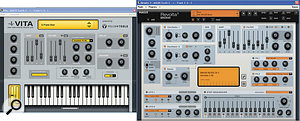 Cream of the crop of new instruments are the Revolta2 virtual analogue synth (right) and the Vita sample player.