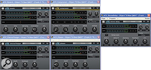 The new 'eFX' have been borrowed from one of Magix's more consumer‑oriented programs, and provide simple stock effects.