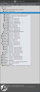 As well as allowing you to browse the entire contents of your hard drives, the Files section lets you export bounces, loops and Patterns.