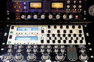 The mastering chain is based on Dangerous Music, Weiss and Maselec processors.