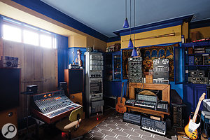 The studio began as a  private project, and owner Martin King retains his own writing and production room. 