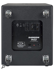 Both full‑range and high‑pass‑filtered outputs are present on the D1800, as is a polarity‑invert switch.