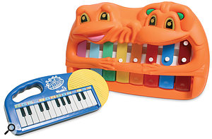 Cheap toy soundmakers are fun and can be bought on almost any budget.