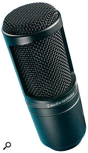 One of the best budget recording mics on the market, the AT2020 is capable of delivering results that bely its modest cost.