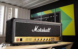 The very first device that Softube set out to model was this Marshall JCM800 valve amp head.