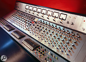 One of the most famous Sound Techniques–built desks was the original Trident Studios console.