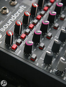 The ‘squircle’ knobs are ergonomically designed, and also offer improved visibility of panel markings compared with a traditional round knob.