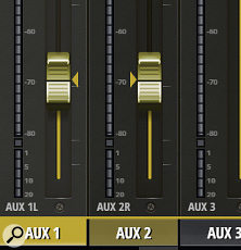 Auxes 1 and 2 operating as a  linked pair.