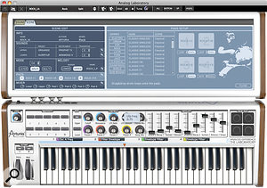 Programming pads in the Laboratory software. 