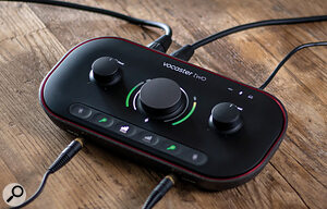 The new Vocaster is the first Focusrite product to use a chassis made from recycled plastic.