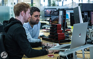 In order for a sustainability agenda to be effective, staff throughout the organisation need to be on board. Focusrite engineers Anthony and Kieran work on the 3rd Gen Scarlett interfaces.