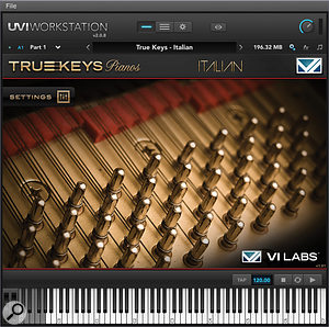 True Keys Pianos' 'Italian piano' is a 10-foot Fazioli F308 grand, thought by many to be the best piano in the world.