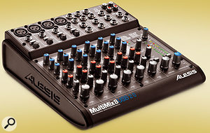 If the MultiMix 16 offers more channels than you need, you could go for the smaller model. As its name implies, the MultiMix 8 USB 2.0 offers half the number of channels and mic preamps but has otherwise very similar functionality.