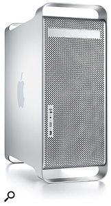 Apple G5 'cheese grater' computer.