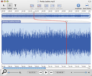 Fission is a new audio editor that lets you work destructively with compressed audio files, without having to recompress them again (resulting in a loss of quality) when you save.