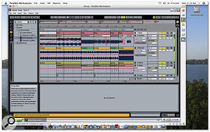 The performance of Ableton's Live running under Parallels Workstation (beta version 4) is comparable to that of a native system.