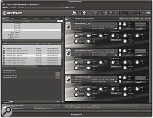 Tonehammer's Montclarion Piano in Native Instruments' Kontakt. This instrument must have been designed on a 27-inch screen!