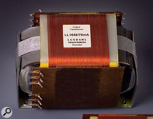 Transformers have been an integral part of analogue audio signal paths right from the earliest days, frequently being employed at every input and output. This model is made by Lundahl.