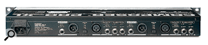 Balanced inputs and outputs are fitted, on both jack and XLR connectors.