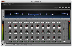 The Superfreq parametric EQ from the Master Perfection Suite.