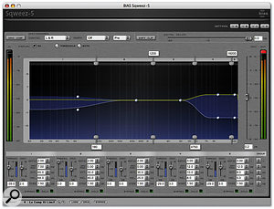 Sqweez, the multi-band compressor that may be used for mastering and is also part of the XT package.