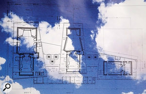 The BOP site plans amply illustrate the grand ambitions behind its design — note how large the 'shell' surrounding each studio is.