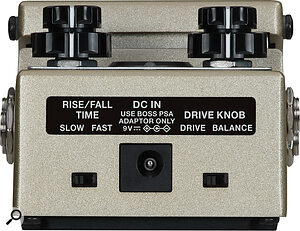 Rear‑panel switches help to pack more features into the compact pedal format.
