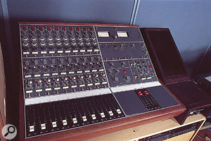 Both Looking Glass studios feature vintage Neve desks used for their preamps, as well as the main studio mixers. This is the BCM with 1073 preamps and EQs in Studio A.