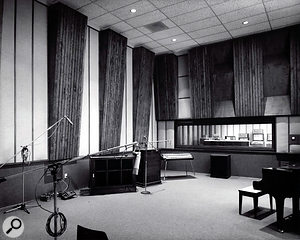 During the recording of #1 Record, Ardent Studios moved to new premises on Madison Avenue. This was the live room in Studio A.