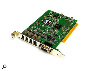 MOTU's PCI424 PCI card.