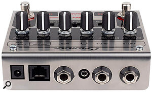 All the I/O are on the rear, and as well as supporting other instruments in the conventional way, there’s a dedicated port for use with Crumar’s keyboards.