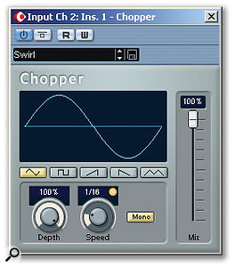 Using a negative Attack Velocity in Steinberg's Embracer VST Instrument creates longer attacks for high-velocity notes.