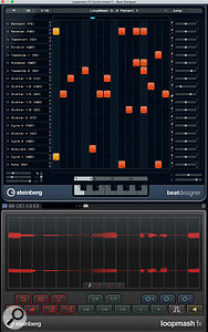 Screen 3: The combination of LoopMash FX and BeatDesigner can deliver some very creative pattern-based effects.