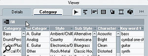 When doing initial tagging, simple text searches — as here using the word 'fill' — will often identify large groups of files that can have the same tag applied.