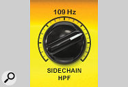 Side-chain equalisation is now built in on lots of software compressors. Many are fairly basic configurations, with just simple high- and low-pass filters (as in the T-Racks Classic Compressor and Softube FET Compressor screenshot snippets), while Voxengo Crunchessor provides an example of a  more flexible fully parametric design.