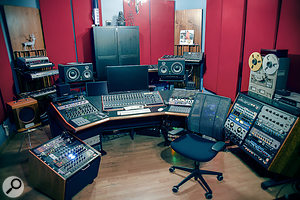 David Crosby Fab Dupont session control room.