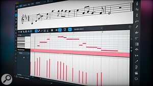 Steinberg Dorico 5 notation piano roll note editing