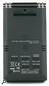 Mic and line inputs are located on the left-hand side of the unit, along with input level controls, while playback volume and power controls are on the right, and various other controls, such as those for setting mic sensitivity and filters, are found on the rear panel.