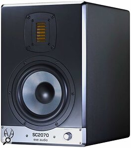 EVE Audio SC2070 compact high-quality studio monitor speaker AMT tweeter SMART knob