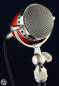 The Electrovoice Cardinal condenser microphone.