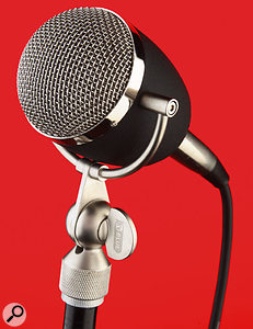 The Electrovoice Raven dynamic microphone.