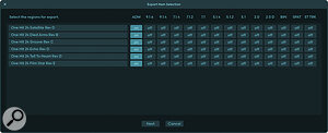 Screen 5: The Export Window.